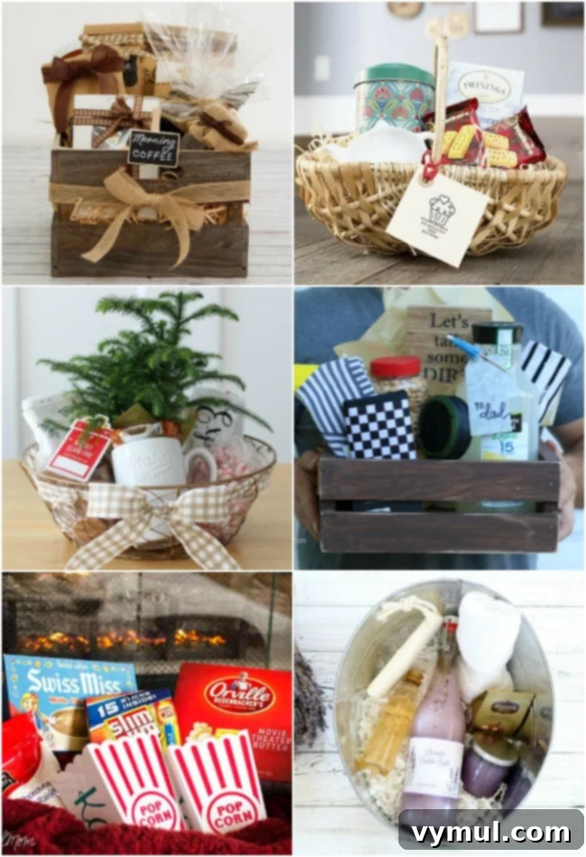 6 Gift Basket Ideas for everyone