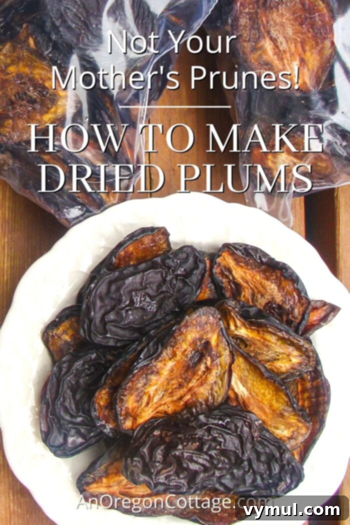 how to make dried plums-prunes