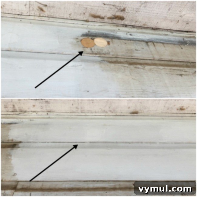 Ep. 47: From Hoarding Habits to KonMari Magic, Farmhouse Freshness, and Cookie Cravings 5 FIxing Vintage siding with insulation holes using a multi-tool