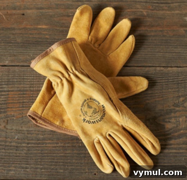Leather Gardening Gloves
