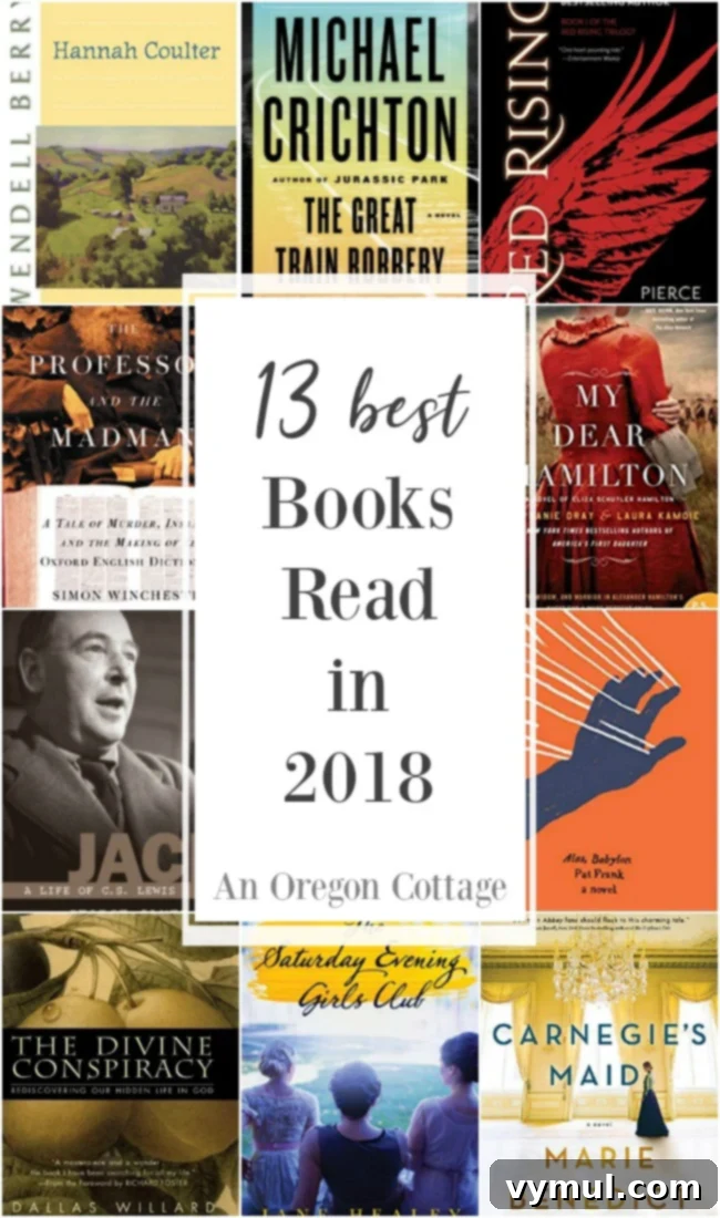 My Top 13 Books of 2018 2 13 best books read in 2018, featuring a diverse stack of captivating novels and non-fiction titles