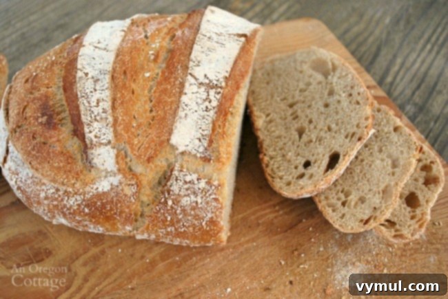 Sourdough Artisan Bread Slices, showcasing a perfect crumb and crust.