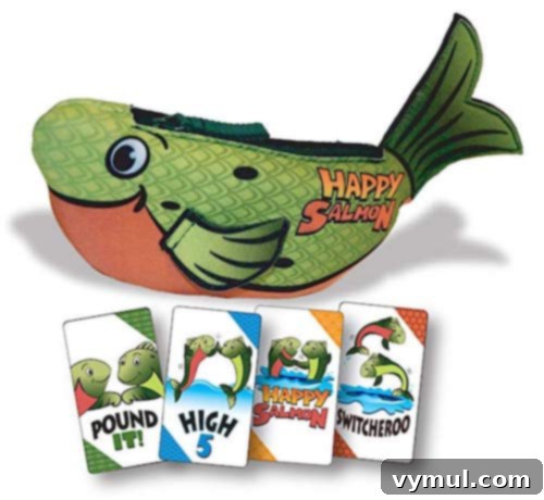 American Paper Towel Obsession 9 Happy Salmon card game box