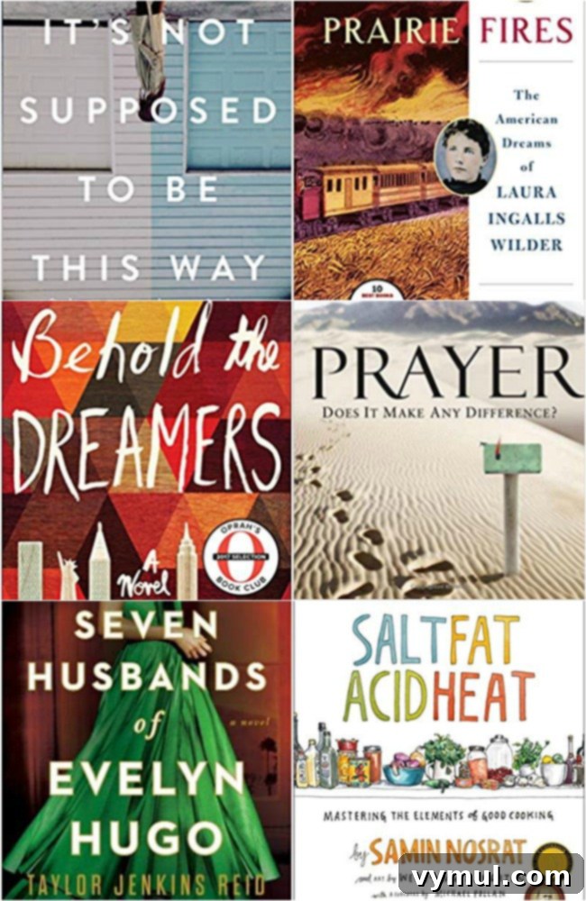 Thirteen Picks: Spring Gardens, Our Best Metal Bed, Modest Swimwear, and Essential Entertainment 11 Book covers of six books read in March 2019, including fiction, Christian living, and non-fiction.