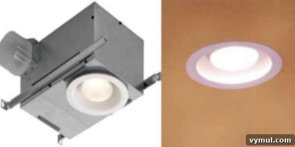 DIY Remodel Wisdom: What We'd Repeat and What We'd Skip 5 white-nutone-bath-fan