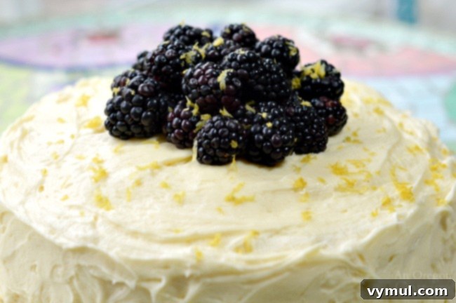 DIY Remodel Wisdom: What We'd Repeat and What We'd Skip 6 Lemon Blackberry Cake with fresh berries