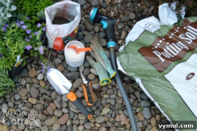 3 Genius Container Gardening Ideas and Must-Know Tips 5 Container gardening tools and supplies