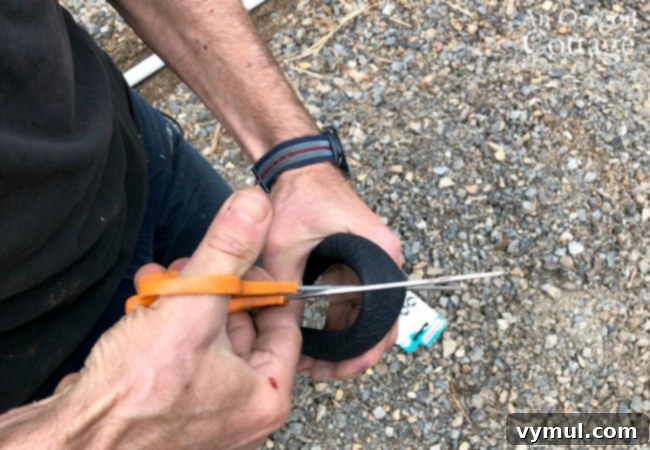 Budget Garden Watering Made Easy 17 Cutting soaker hose for watering system