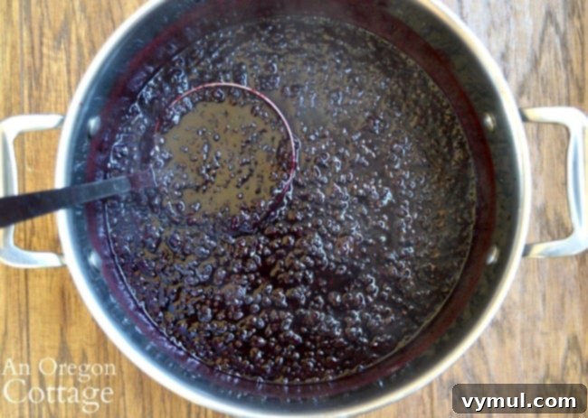 Cooked Maple Blackberry Jam