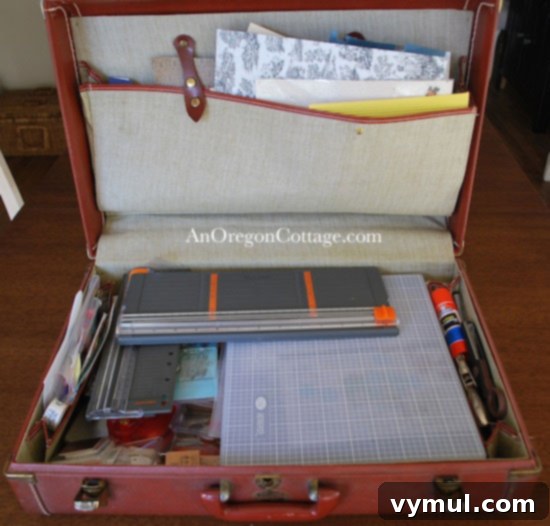 vintage-suitcase-craft-organizer