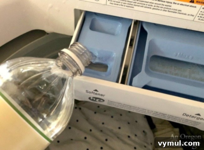 Using vinegar in washing machine
