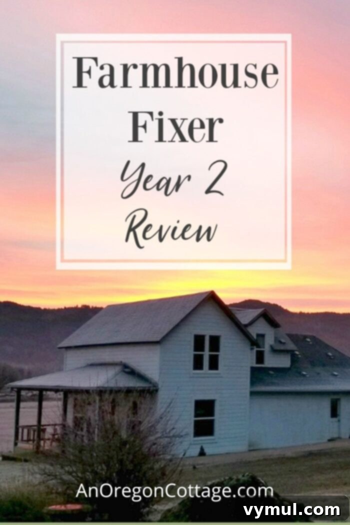 farmhouse remodel progress year 2