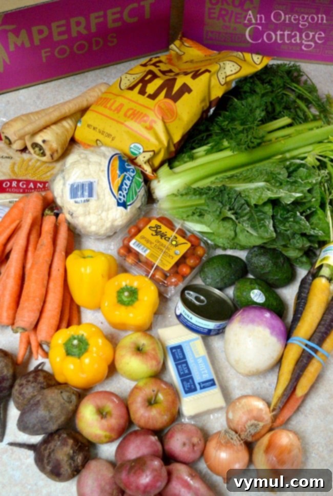 My Unfiltered Experience with Imperfect Foods Delivery 6 Imperfect Foods unboxing-entire order