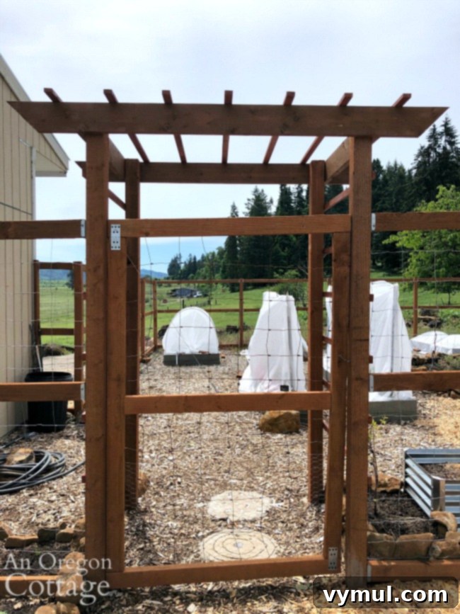 Good Things Vol. 26: New Arbor and Video, Sturdy Garden Tote, Slate Tags, Books and Beyond 3 Beautifully crafted garden gate arbor, perfect for growing grapes