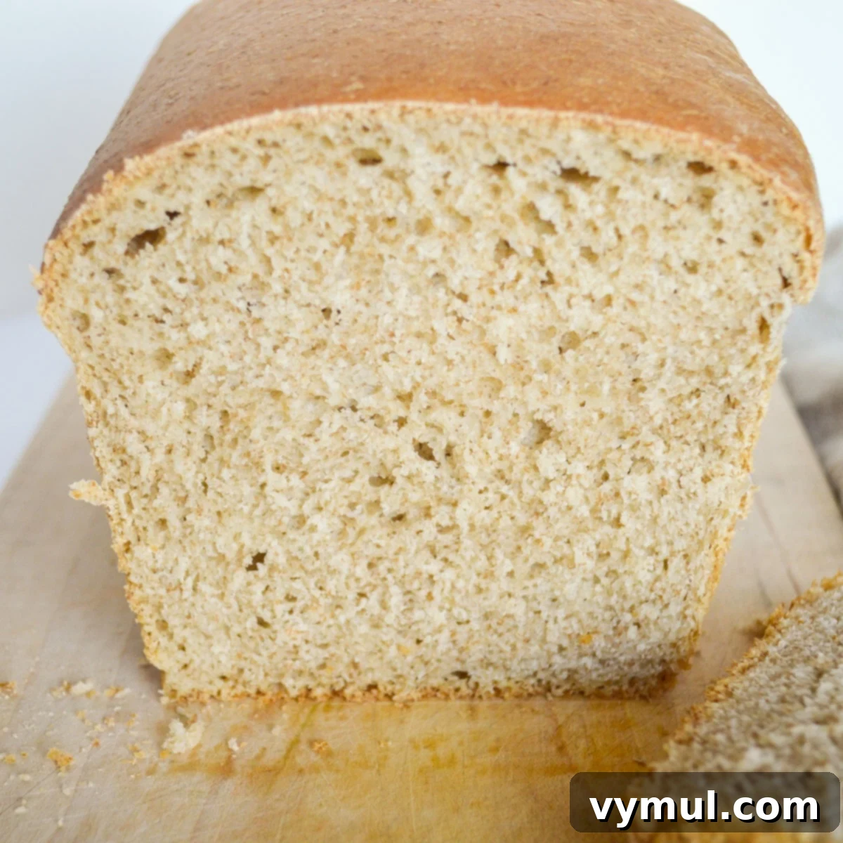 inside of sourdough sandwich bread