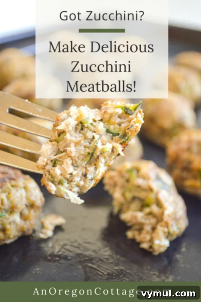A vibrant platter of delicious zucchini meatballs, ready to be enjoyed as a healthy and convenient meal, showcasing their texture and savory appeal.