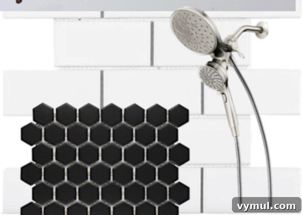 Our Farmhouse Main Bathroom Remodel Journey 9 Farmhouse main bath decor plan-shower