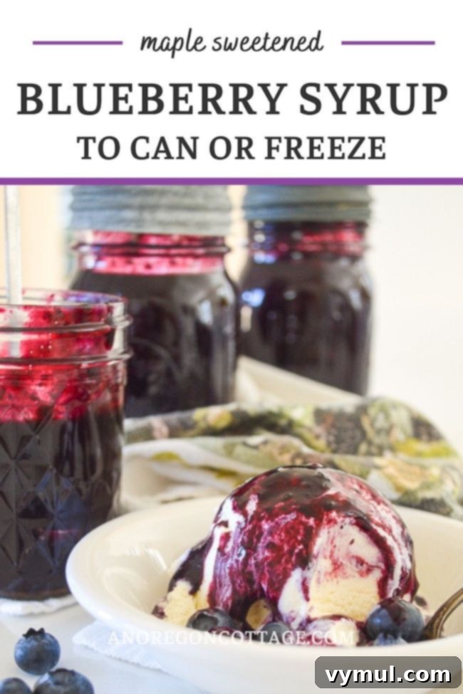 blueberry syrup-can or freeze