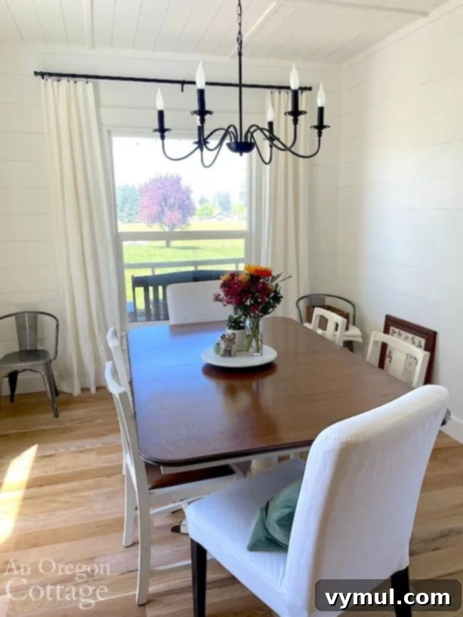 Home & Harmony: Affordable Decor, Cozy Comforts, and Good Reads 3 dining room with curtains