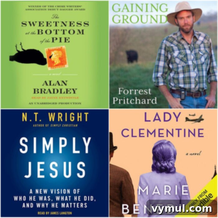 November 2021 Books Read: Sweetness At the Bottom of the Pie, Gaining Ground, Simply Jesus, Lady Clementine