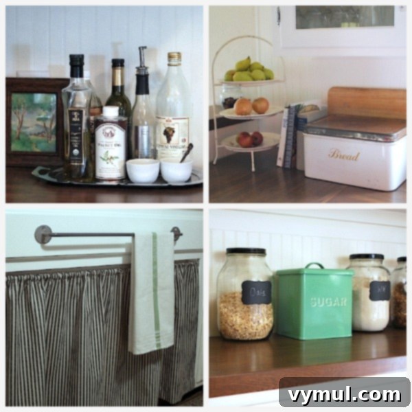 Favorite Kitchen Things Collage of favorite kitchen details and organization.