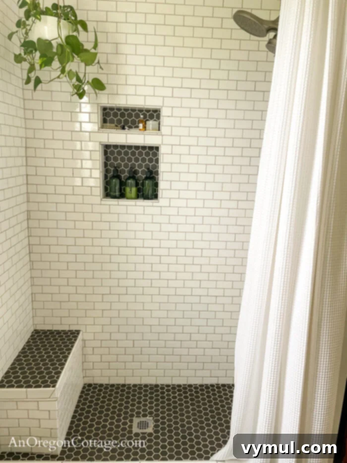 1900 Farmhouse Main Bathroom: Classic Charm Reimagined 18 farmhouse main bath shower