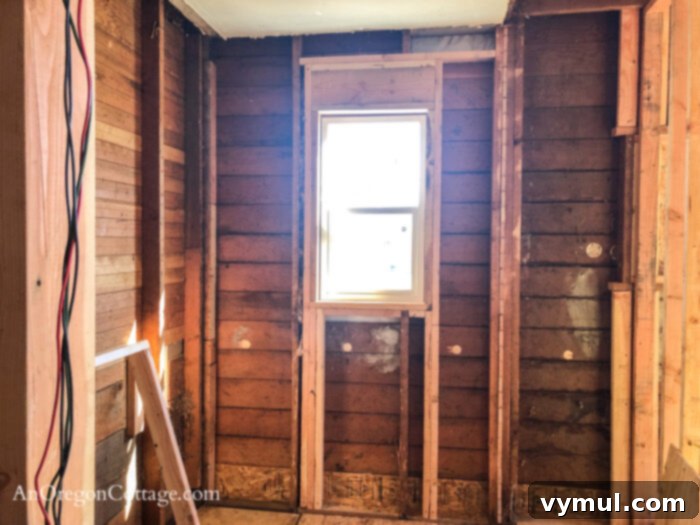 1900 Farmhouse Main Bathroom: Classic Charm Reimagined 5 New bathroom window framed-2ft expand