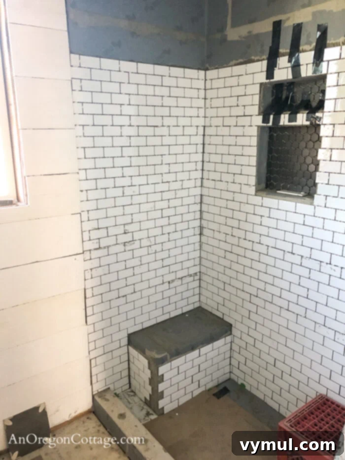 1900 Farmhouse Main Bathroom: Classic Charm Reimagined 7 tiling shower-main bath
