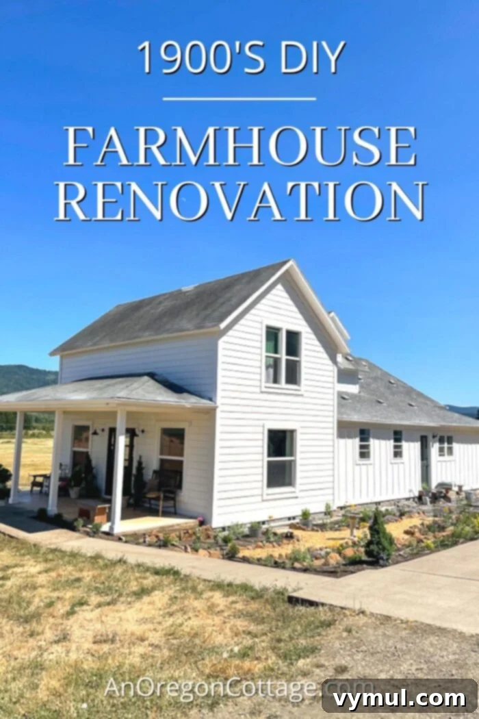 Our 1900 Farmhouse Revival 2 1900 diy farmhouse renovation