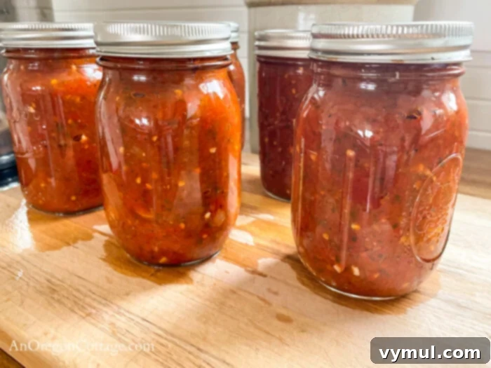 Thick Smoky Roasted Chipotle Salsa 12 canned roasted chipotle salsa jars