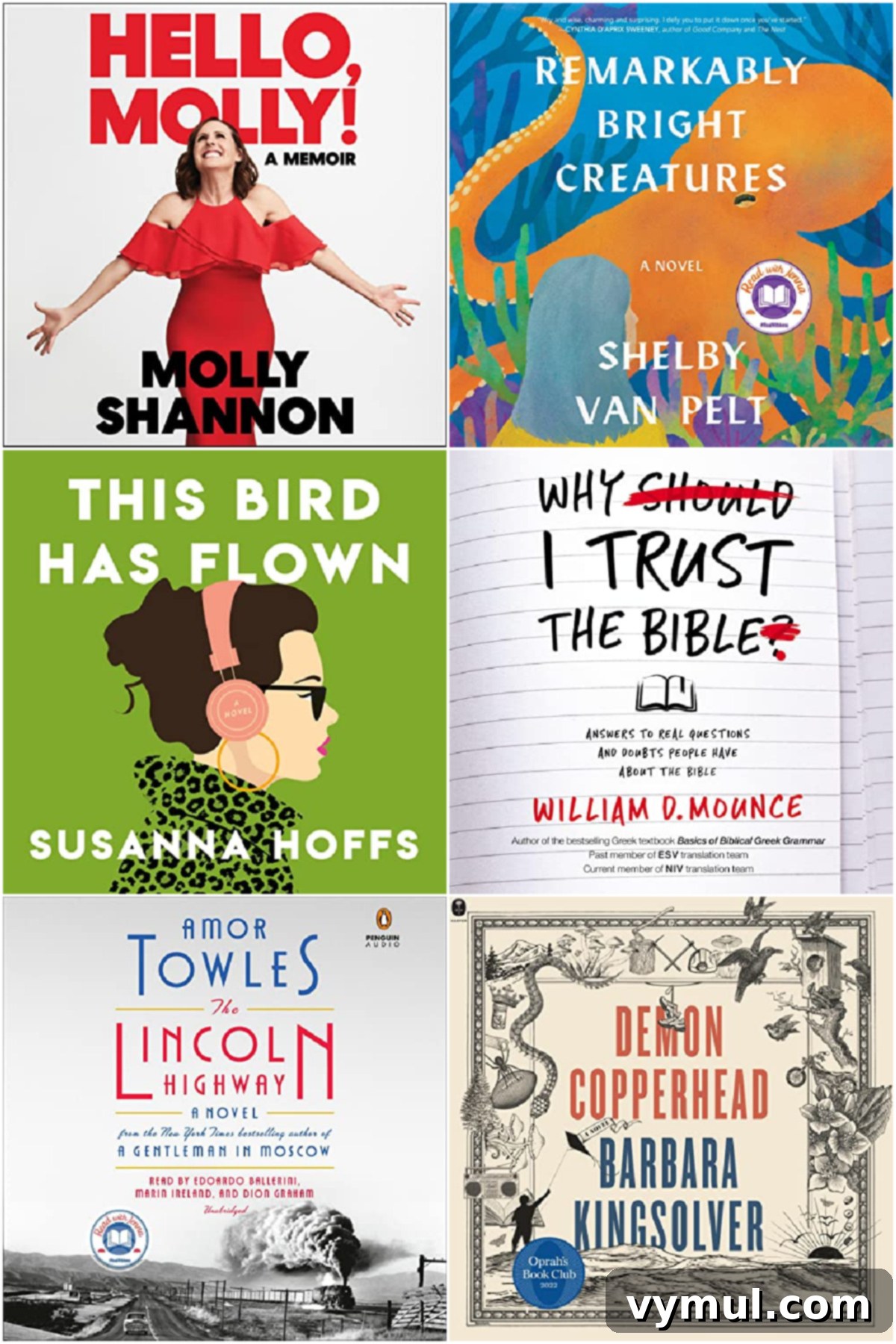 Sixty-Two Tiny Joys: From Peonies to Pristine Panes and Beloved Books 7 May 2023 book covers read