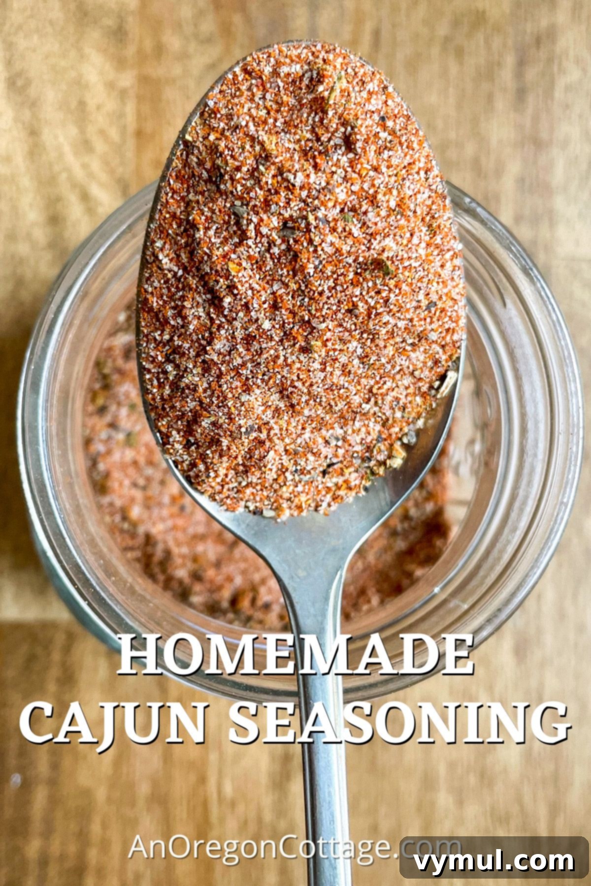 Homemade Cajun Seasoning: Make Your Own, Elevate Your Cooking 2 easy homemade cajun seasoning on spoon