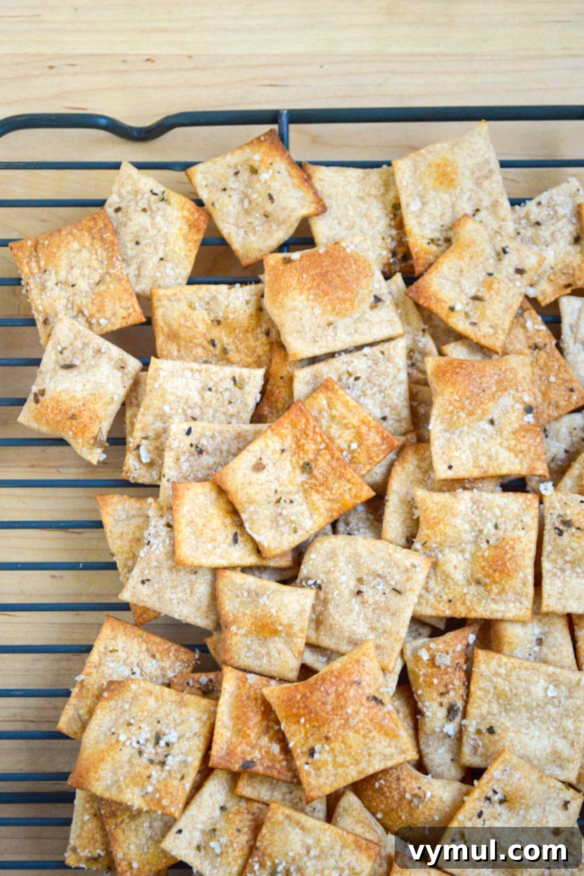 35 Clever Ways to Use Sourdough Discard 5 sourdough crackers on rack above