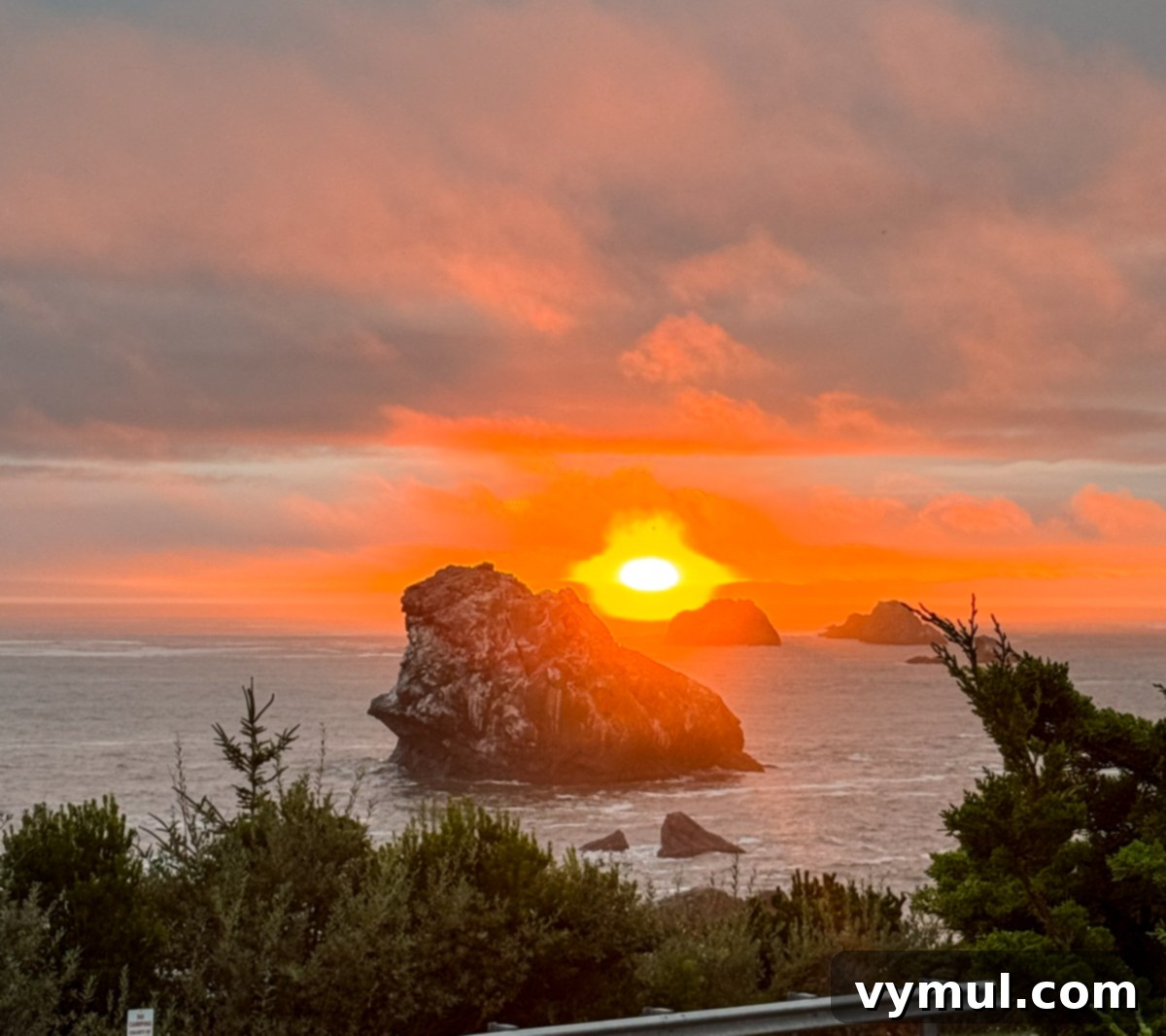 Entry 77: Crescent City Explorations, Barn Makeover, Preserved Victories, Recent Reads & Beyond 3 sunset over the ocean