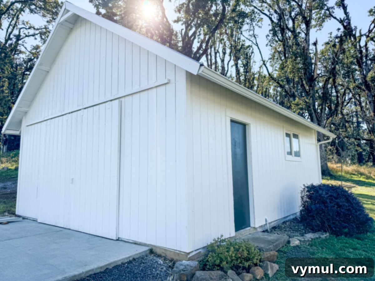 Entry 77: Crescent City Explorations, Barn Makeover, Preserved Victories, Recent Reads & Beyond 10 small barn after painting