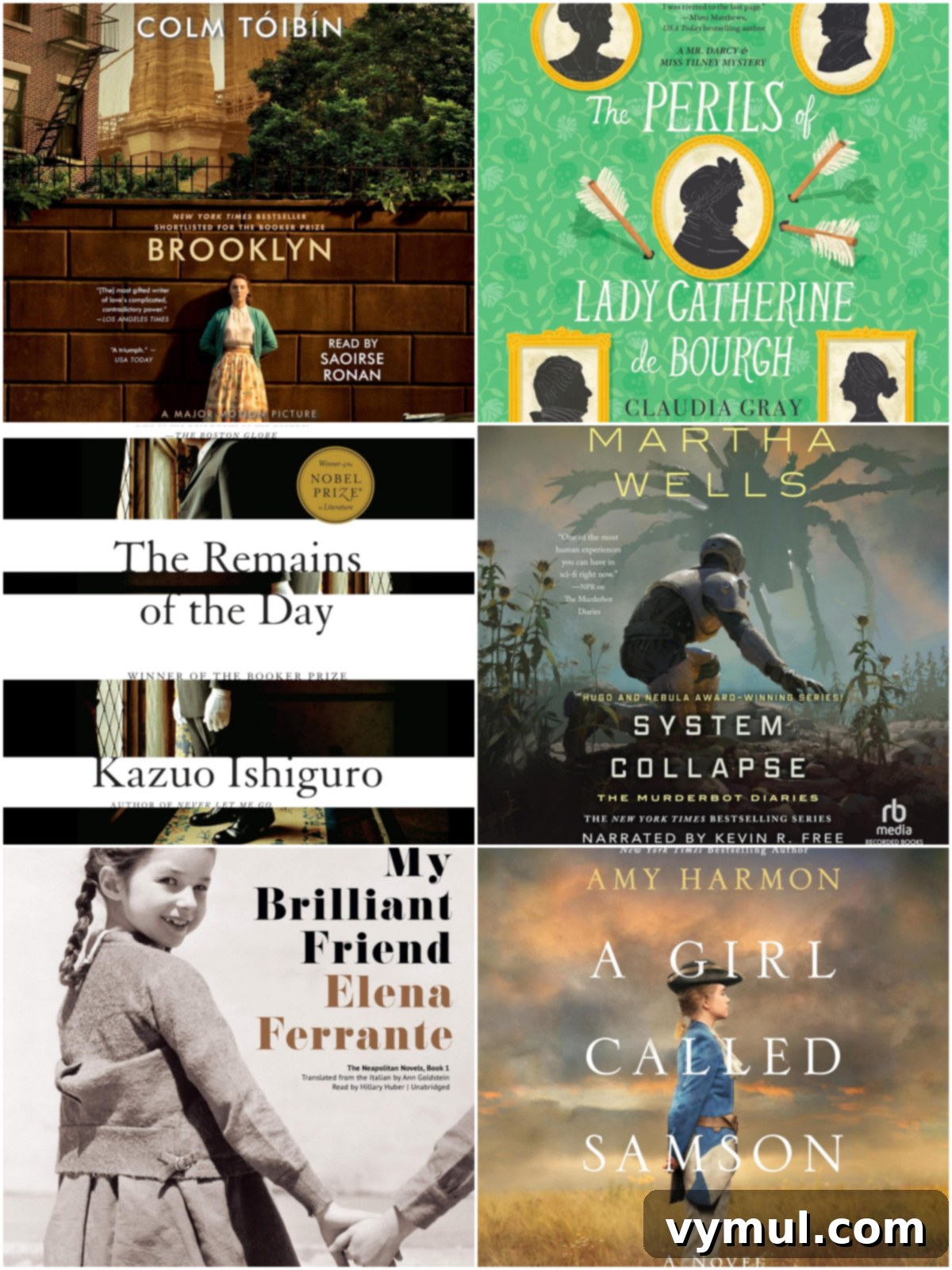 covers of books read in October