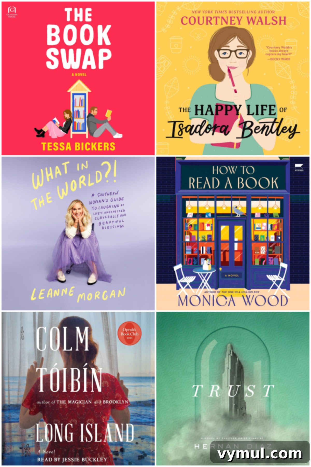 covers of 6 books read in November