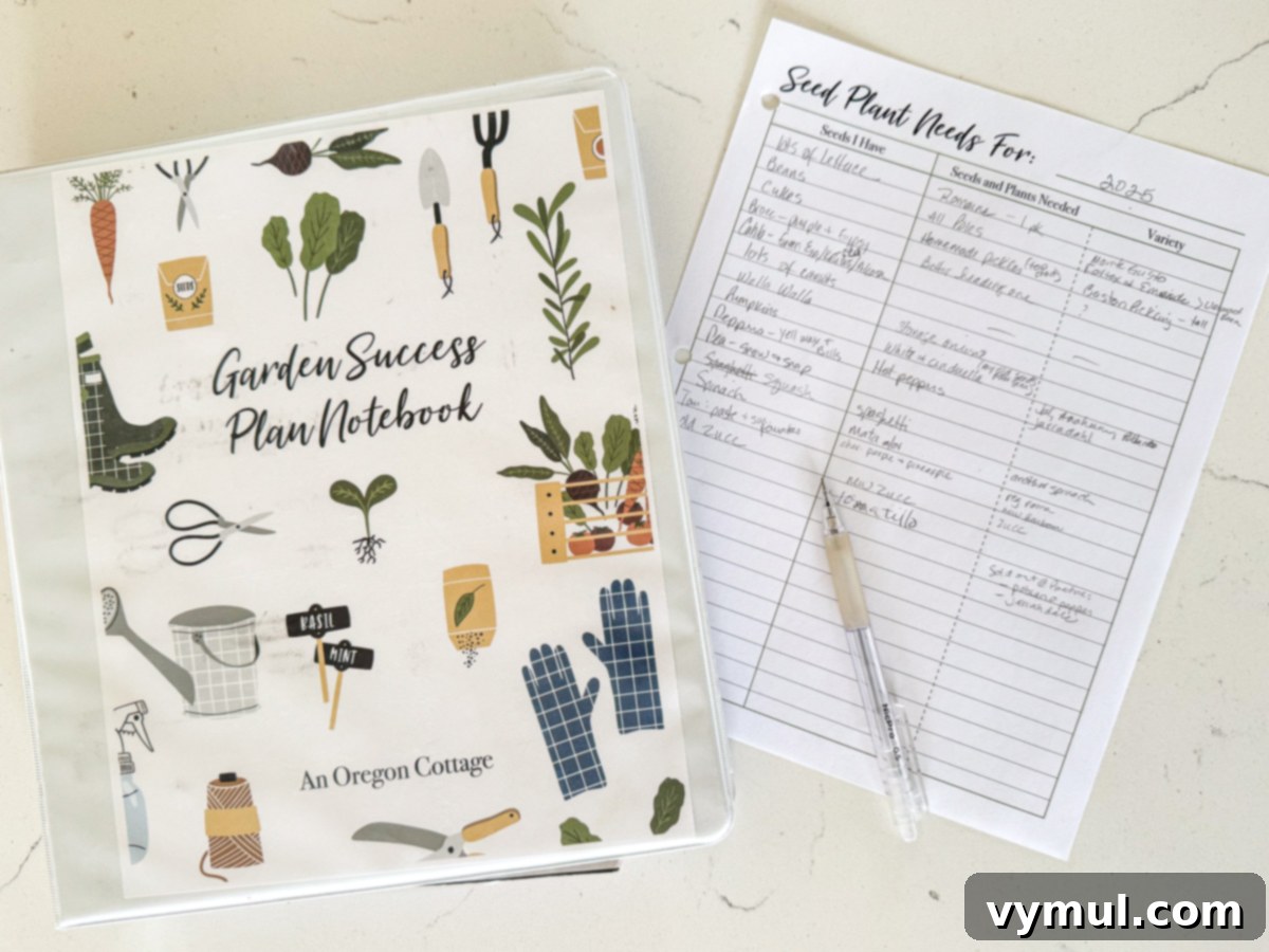 Finding Joy in the Everyday: Garden, Puzzles, Wellness & Reads 3 using a seed list from the garden journal