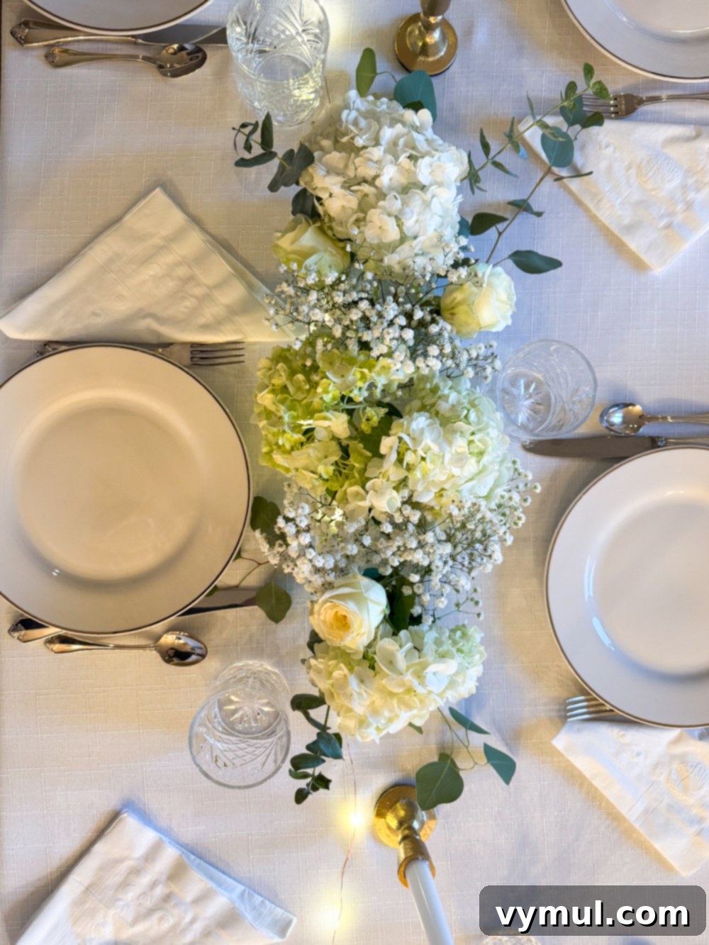 Finding Goodness: From Grand Events to Daily Delights 6 wedding rehearsal dinner table above