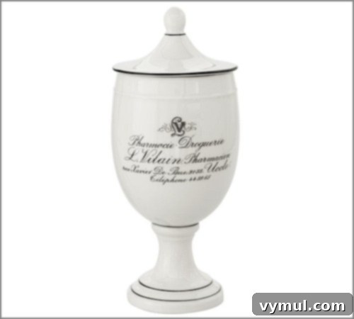 Thrift Store Apothecary Jar Revival 4 Inspiration from a Pottery Barn style apothecary jar