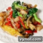 Noodle Pillow Stir Fry 7 stir fry on noodle pillows