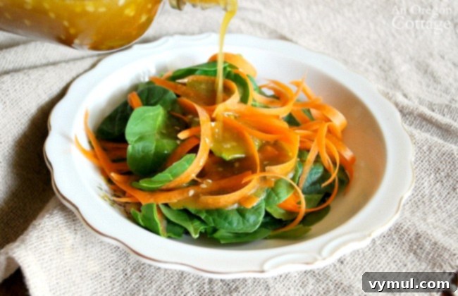 Toasted Sesame Vinaigrette & Marinade 3 5-minute Homemade Sesame Vinaigrette salad dressing for versatile use