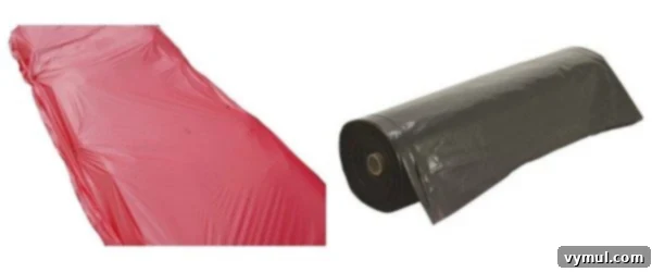 14 Key Tools for Garden Success 7 red and black plastic rolls