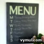 Create Your Own Charming Chalkboard Canvas Menu 9 Canvas chalkboard menu tutorial