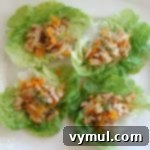 Chicken Lime Lettuce Wraps-quick weeknight meal