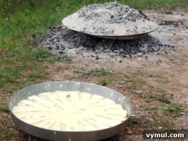 Crafting Flia: Kosovo's National Culinary Treasure 4 Flia Pan and Lid