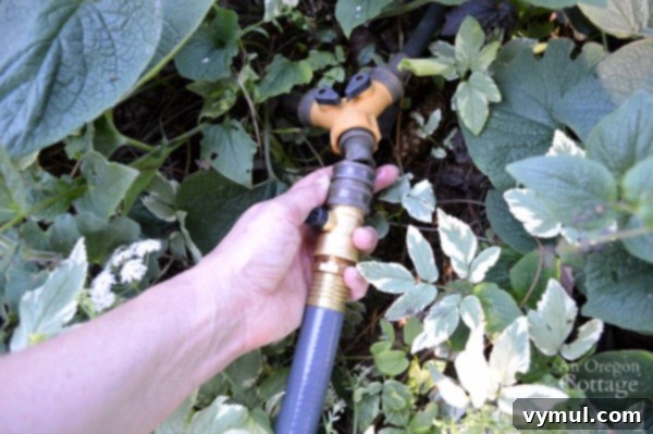 5 Garden Hacks for Saving Water and Your Weekend 4 Quick Connectors for Soaker Hoses