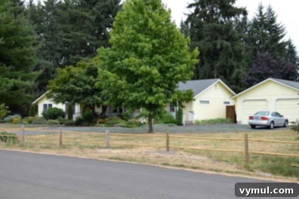 Access Drive Fence After