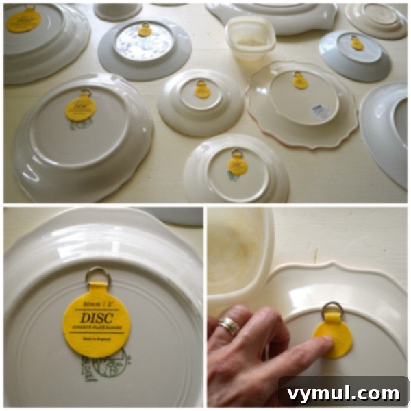 Plate Perfection: Designing a Dynamic Wall Display 4 Using Disc Plate Hangers- An Oregon Cottage