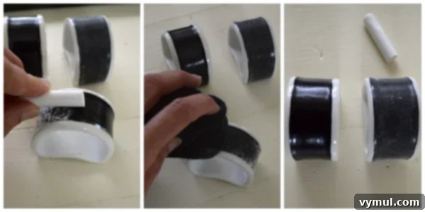 DIY Chalkboard Napkin Rings from Thrifted Treasures 7 Conditioning Chalkboard Napkin Rings from Thrift Store Finds An Oregon Cottage